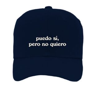 Boné puede sí, pero no quiero